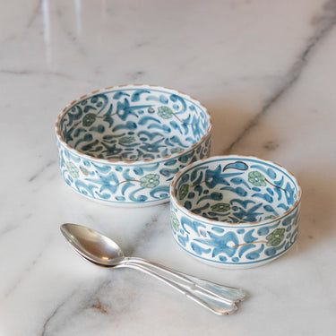 Plats de service droits CHARDONS BLEUS gold (8041132261695)