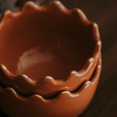 Bols et saladier ronds Tazza marsala gold (9010264408383)