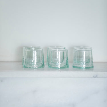 LES VERRES CONIQUES EN VERRE RECYCLE (10335011335)