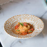Assiette à pates granito paille (9699880632639)