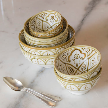Bols et saladier ronds Zwak kaki gold (8997980143935)