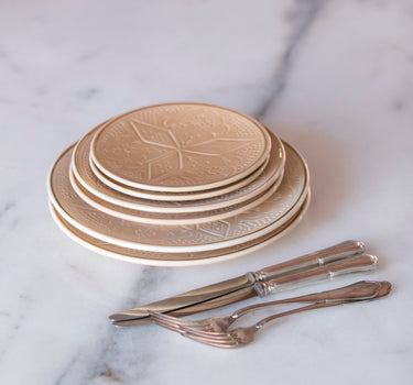 Assiette Empreinte sahara gold (4252918906903)