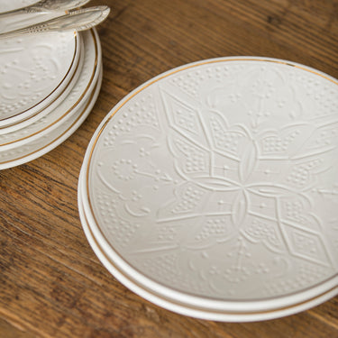 Assiettes Empreinte blanc gold (4252992110615)