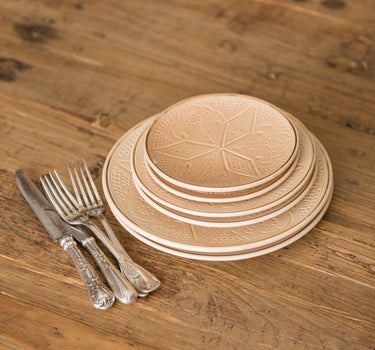 Assiettes Empreinte sahara gold (4252918906903)