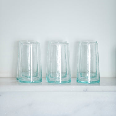 LES VERRES CONIQUES EN VERRE RECYCLE (10335011335)