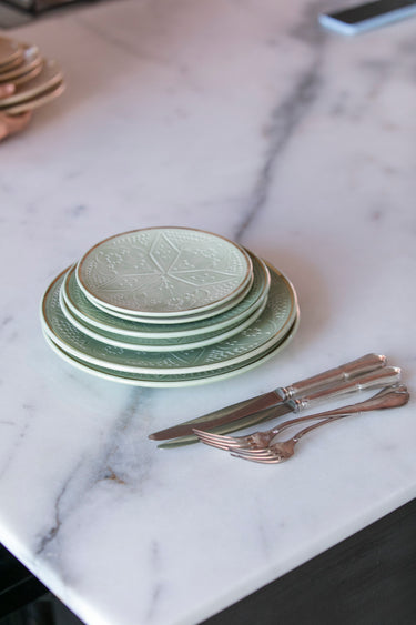 Assiette Empreinte mint gold (4252930179095)