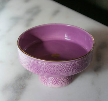 COUPE À FRUITS EMPREINTE LILAS GOLD (9655194255679)