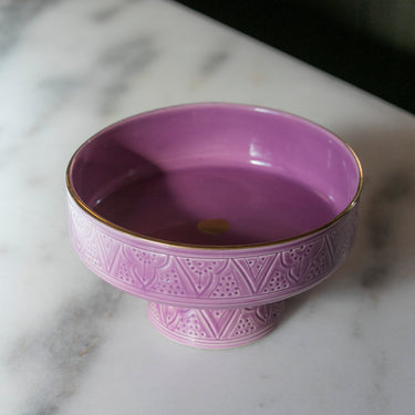 COUPE À FRUITS EMPREINTE LILAS GOLD (9655194255679)