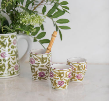 Petite tasse à café FLEURs IRIS gold (14986095001983)