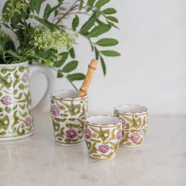 Petite tasse à café FLEURs IRIS gold (14986095001983)