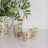 Petite tasse à café FLEURs IRIS gold (14986095001983)