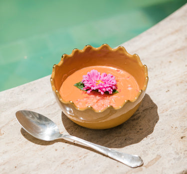 BOLS ET SALADIER TAZZA CURRY GOLD (14785238466943)