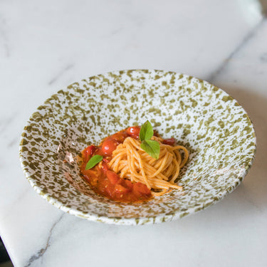 ASSIETTE A PÂTES GRANITO KAKI (9664819757375)
