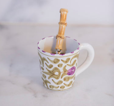 MUG FLEURs IRIS gold (14986093101439)