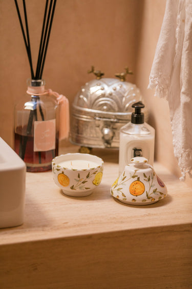 BOITE BOUGIE FES MULTIFRUITS GOLD - parfumée AGRUMES (14958064435583)