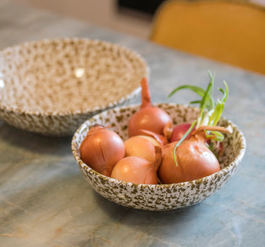 PETIT SALADIER BAS GRANITO KAKI (9656846221631)
