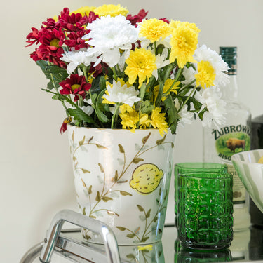CACHE POT FRUIT CITRON GOLD (14957962592639)