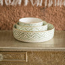 Plats de service droits Fassia mint gold (6779317452842)