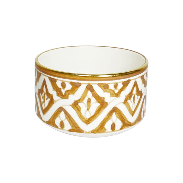 BOL, SALADIER ET PLAT DROIT FASSIA NUDE GOLD (6820937170986)