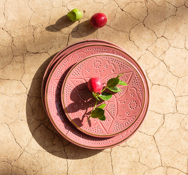Assiette Empreinte aubergine gold (8037178081599)