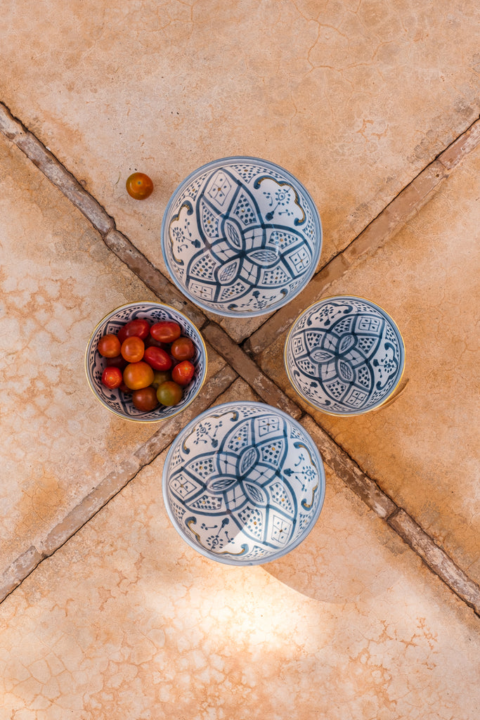 BOLS ET SALADIERS CÉRAMIQUE GOLD BLEU GRIS (4475652636714)