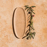ASSIETTE OVALE EMPREINTE SABLE GOLD (6621939990570)