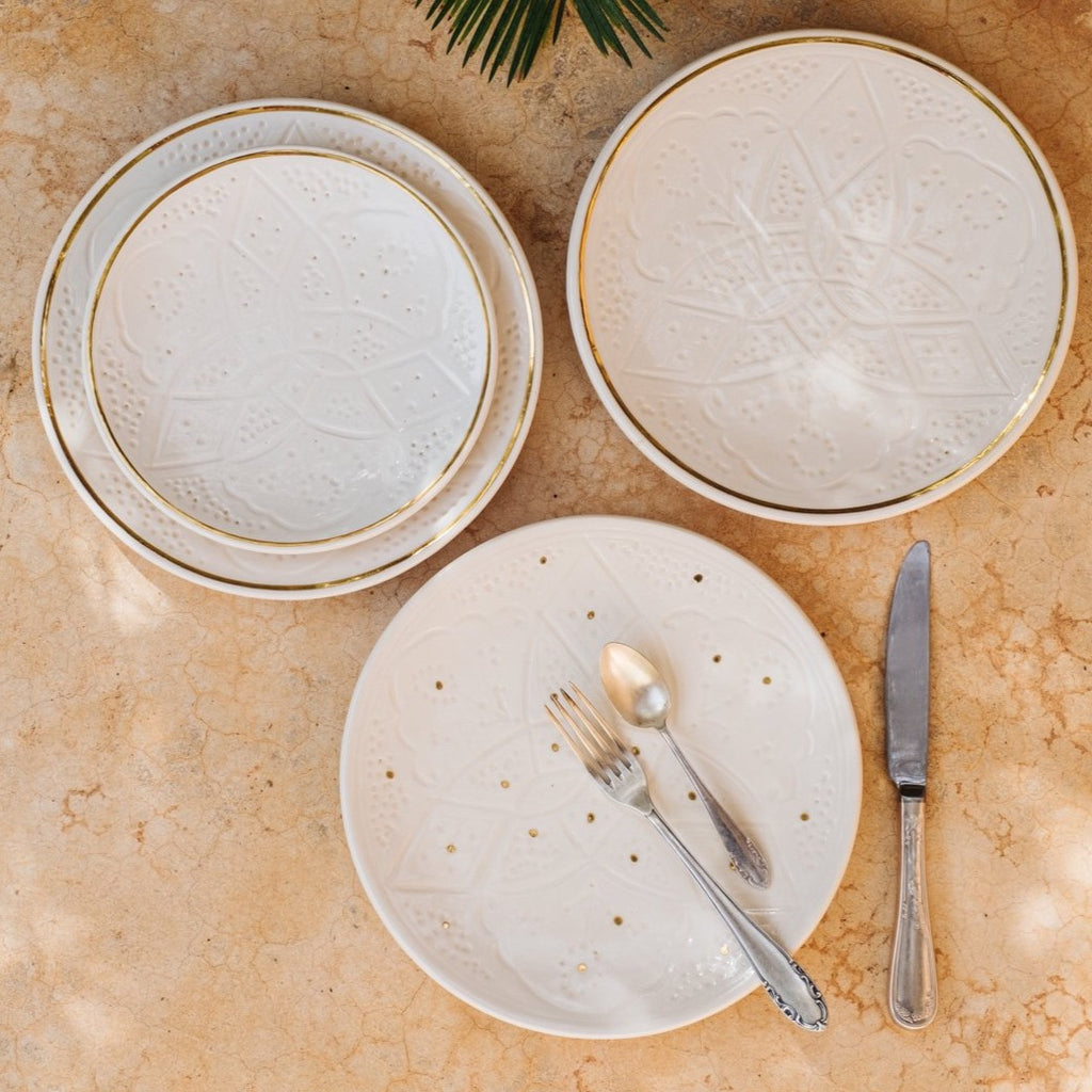 ASSIETTES EMPREINTE GOLD (4252992110615)