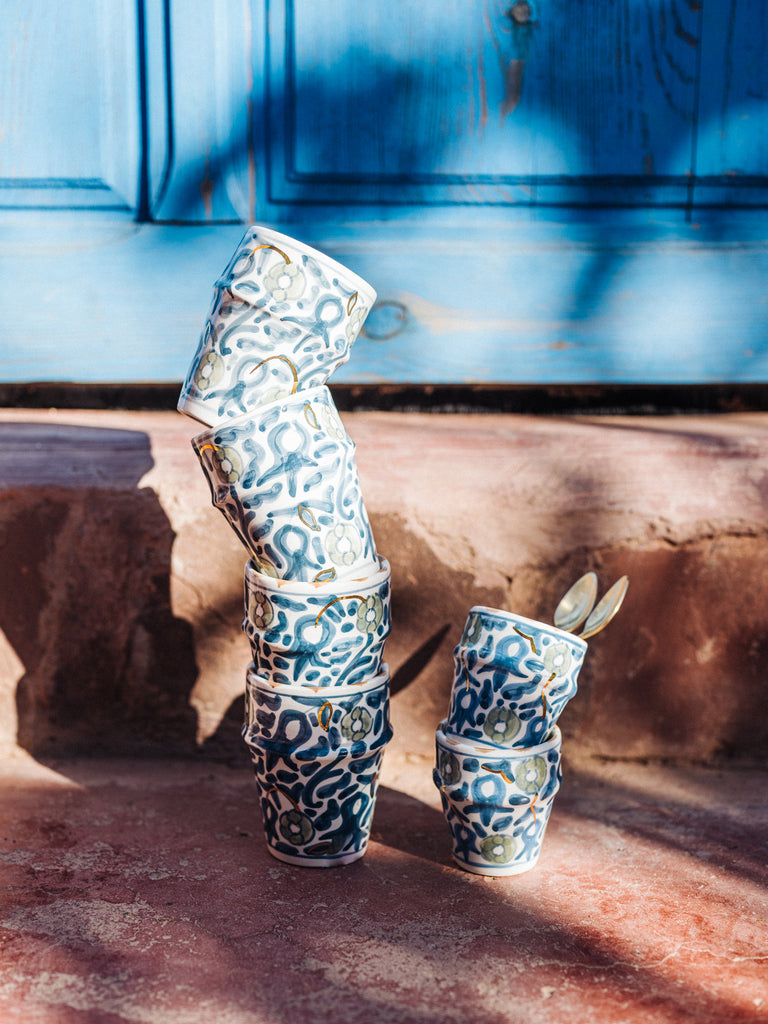 Tasse beldi medium fleur multi bleu gris gold (8096375111999)