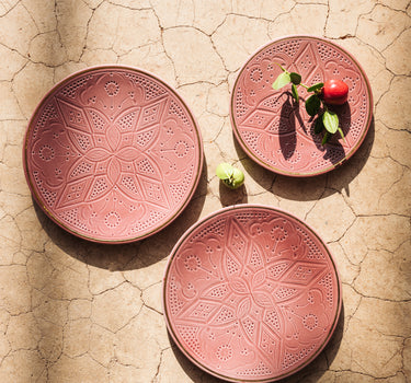 Assiette Empreinte aubergine gold (8037178081599)