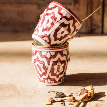 Tasse à café fassia aubergine gold (8093045227839)