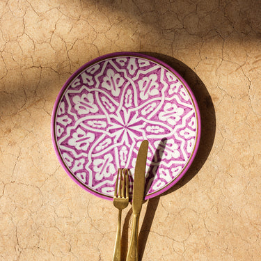 Assiettes Fassia lilas gold (8261232394559)