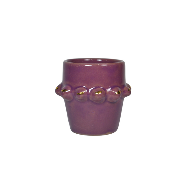 Petite tasse à café tazza lilas gold (8328615788863)
