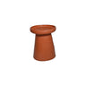 BOUGEOIR PIEDESTALE TADELAKT TERRACOTTA (6901233352746)
