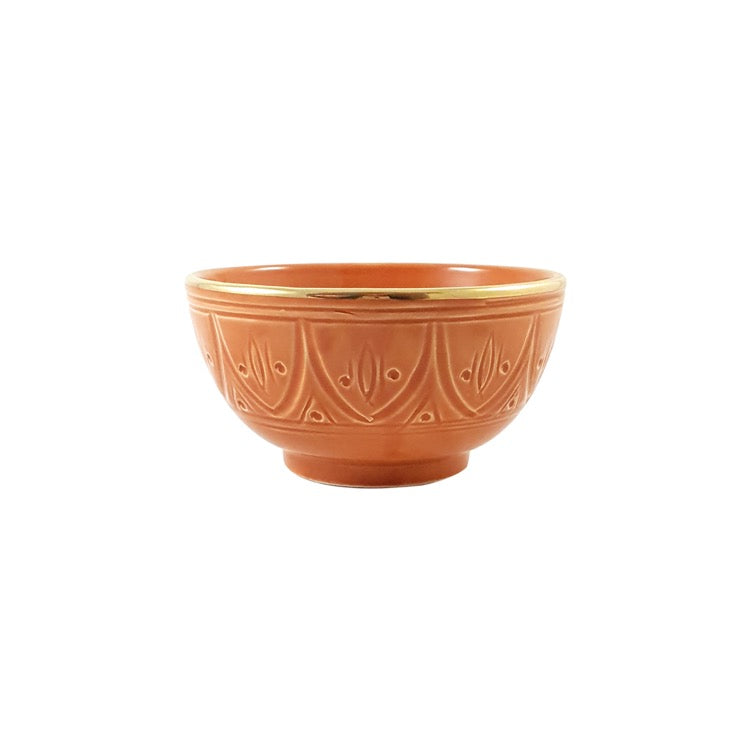BOLS CÉRAMIQUE EMPREINTE MARSALA GOLD (4418525593642)