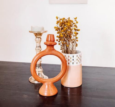 BOUGEOIR TADELAKT ANNEAU TERRACOTTA (1574505578519)