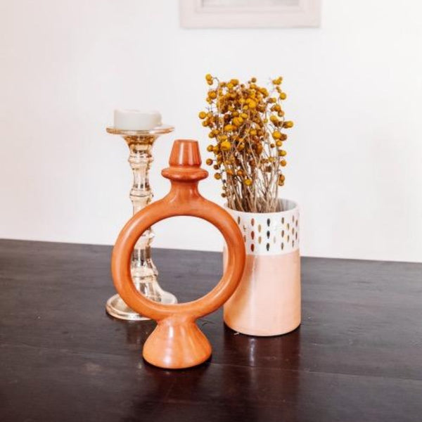BOUGEOIR TADELAKT ANNEAU TERRACOTTA (1574505578519)