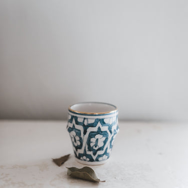 Petite tasse à café Fassia bleu stone gold (6900774764586)